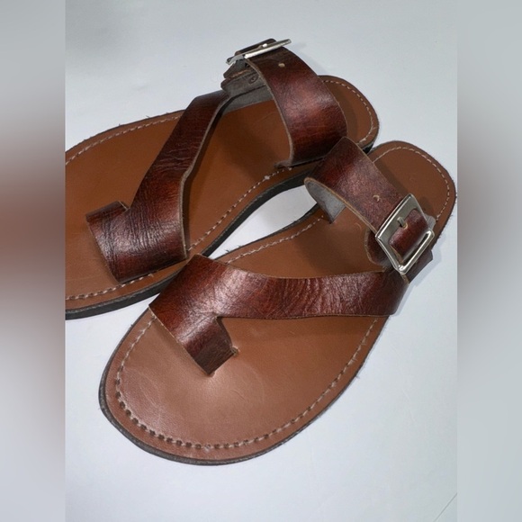 Ngaye Sandals: Brown S-Slide unisex main image 6